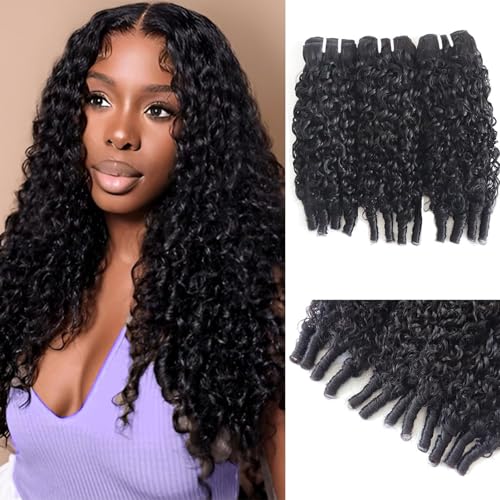 Burmese Curly Bundles Human Hair 16 16 16 Inch 3...