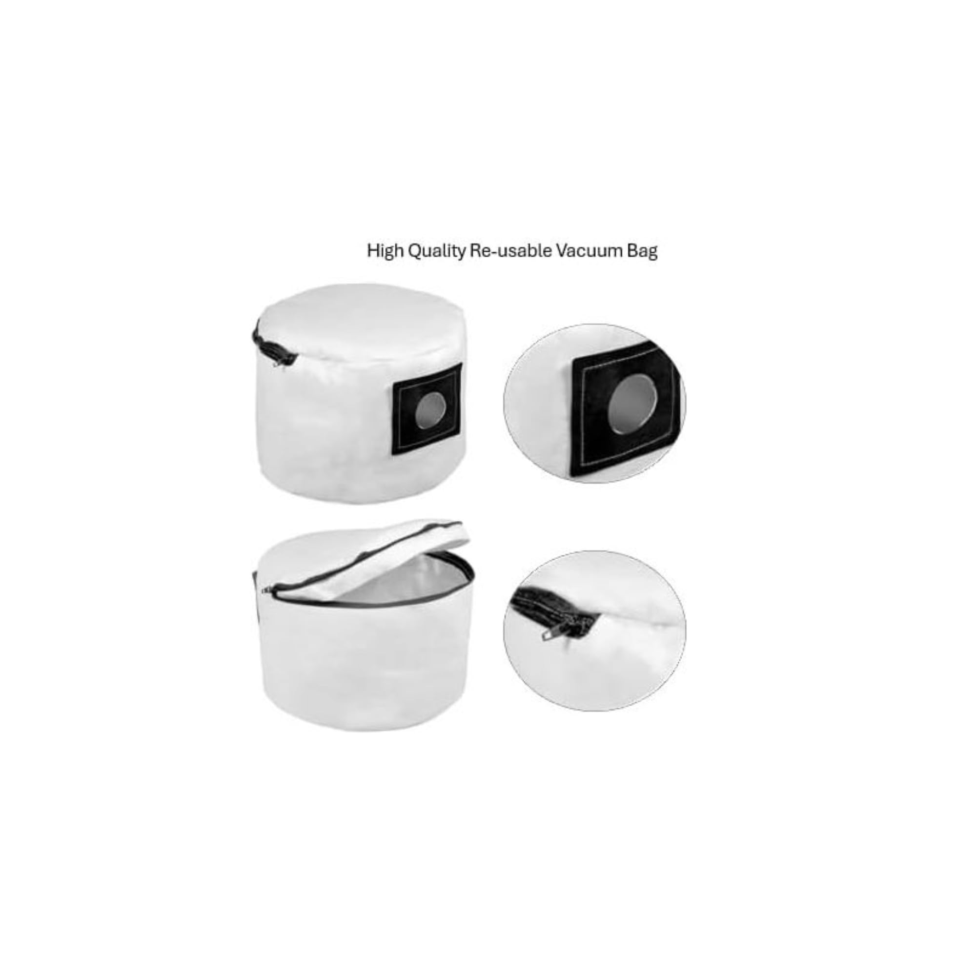 Sacchetti Per Aspirapolvere 10 Pezzi 10 Sacchetti Di Ricambio In Panno Per Aspirapolvere Numatic Henry HVR200, HVR200a, HVX200 Sacchetti Panno Per Aspirapolvere