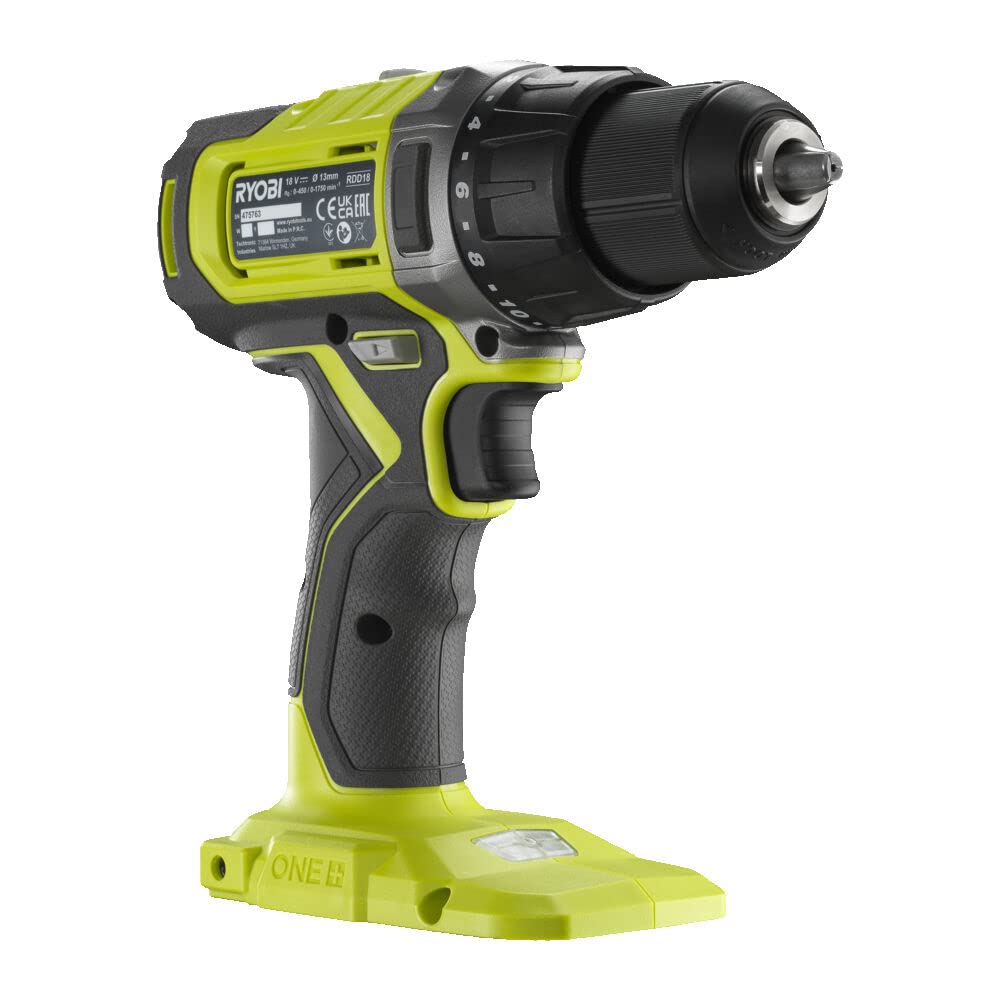 Ryobi - Duo 18 V One+ Bohrmaschine + Schlagschrauber, inkl. 2 Akkus 2 Ah und Ladegerät, in Transporttasche – RCK182G-220S