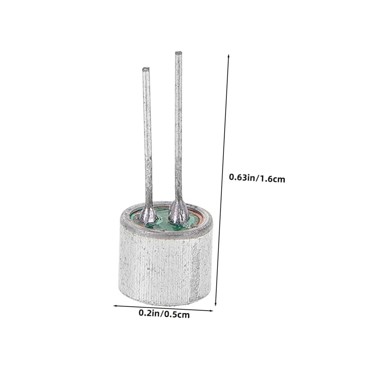 Abaodam 30Pcs High Sensitivity Cylindrical Electret Condenser Microphone Pickup with Pins for Enhanced Sound Capture and Acoustic Control Remote Communication and Online Learning