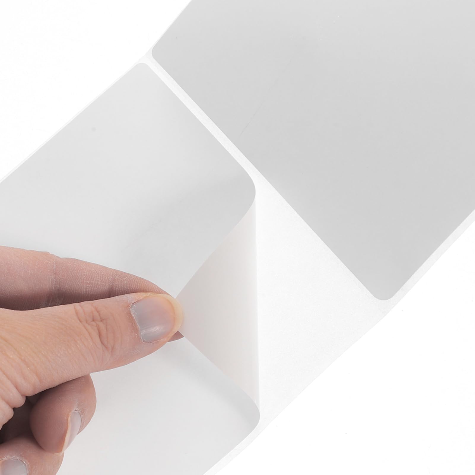 NUOBESTY Rouleau De 500 Feuilles De Papier Autocollant Thermique Pour Étiquettes Dexpédition Grand Format Autocollant Compatible Avec Imprimante