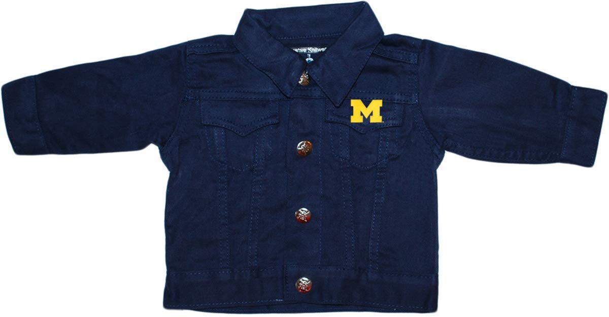 Creative Knitwear University of Michigan Denim Jacket