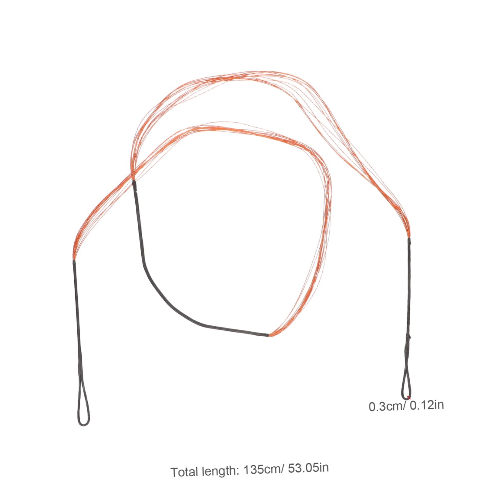 KOMBIUDA Traditional Bow String Replacement Long Bow String for Enhanced Precision Easy to Install Adjust Versatile for All Shooting Levels Extended Durability for Use