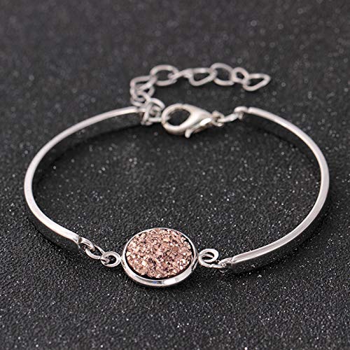 Letdown Accessories Crystal Style Cluster Bracelet Fashion Color Sanding Bracelet Bracelet Bracelet Under 5 Dollars for Lovers