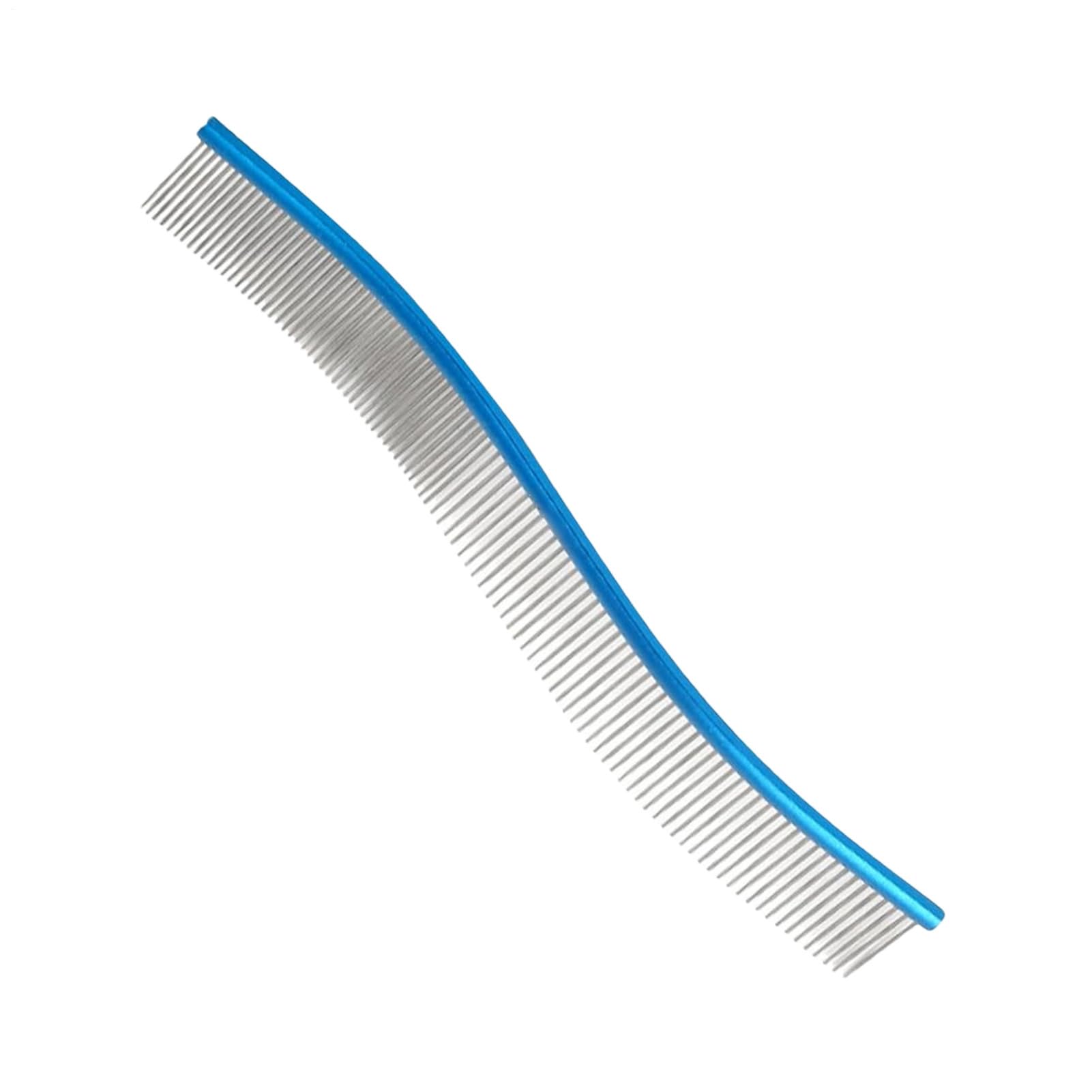 Pettine per cani, pettine anti-opacizzazione per cani - Pettine per | deshedding per | per in metallo, strumenti per toelettatura gatti per rimuovere grovigli e nodi per la casa