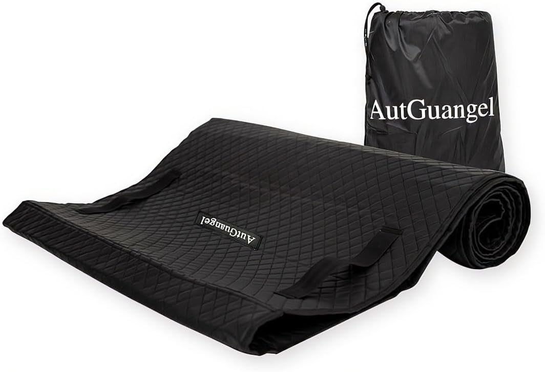 60''x28'' Portable Rolling Creeper Mat, All Terrain Zero Ground Clearance Under Car Repair Mat for Working on Uneven Surfaces (1)