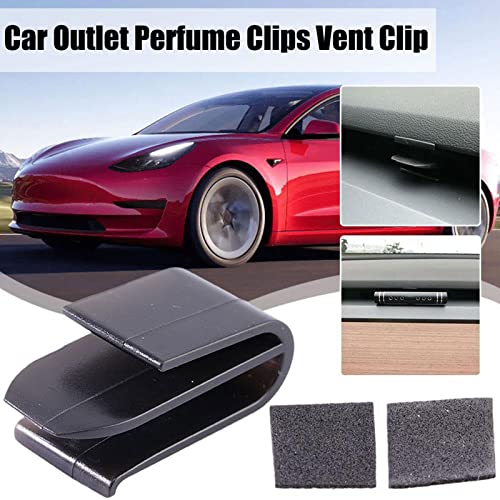 Image of Air Freshener Adapters Compatible with for Tesla Model 3 /Y Airvent Clips Fresheners Holder, Easy Install, Customized Design, and Multipurpose Holders, Pack of 6