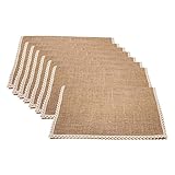 Mélangez la texture naturelle et le charme rustique dans le reste de votre maison en pla？ant des plantes en pot luxuriantes sur nos sets de table dans le hall d'entrée ou sur les tables d'entrée pour un accueil chaleureux et terrestre!