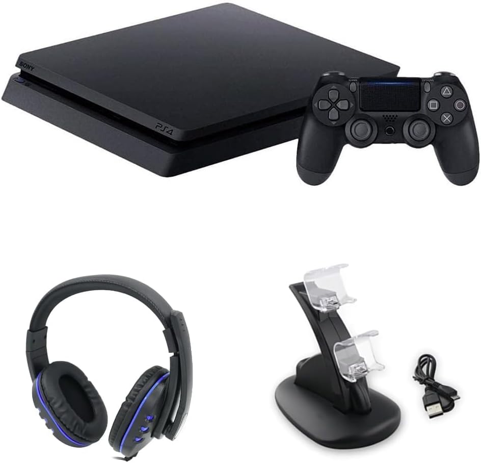 Sony PlayStation 4 Slim 1TB Premium Bundle (Renewed)