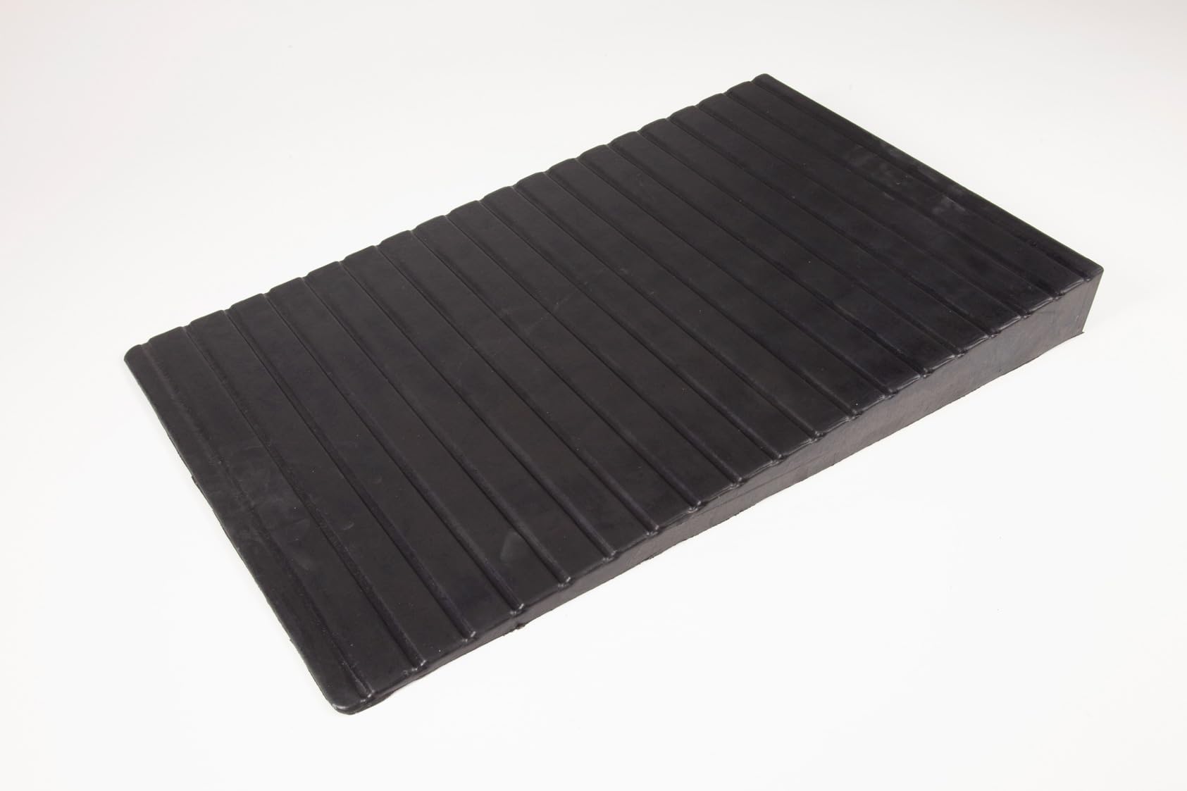 The Ramp People Rubber Ramp 7.4cm - 10cm, 500mm Wide Ramp for Motorbike, Cars, Pets Step Ramp, Kerb Ramp (78mm)
