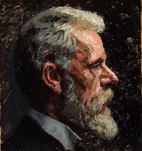 Autoportrait de Laurits Regner Tuxen art portrait pour habiller un mur vide 60x90