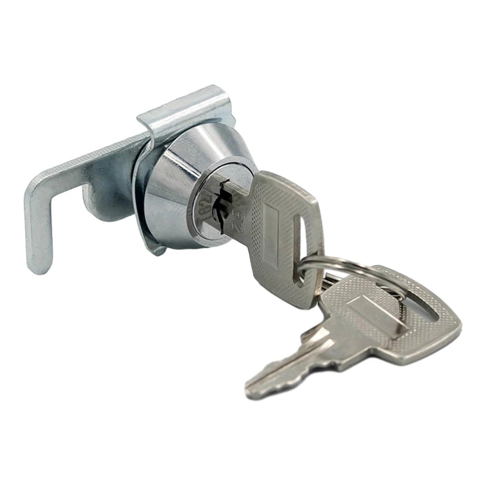 Fonhndg One Color Cabinet Locks 4 Sets Cam Lock Cash Drawer With Keys Zinc Alloy Metal Cabinet Flight Box Hardware With Quick Clip