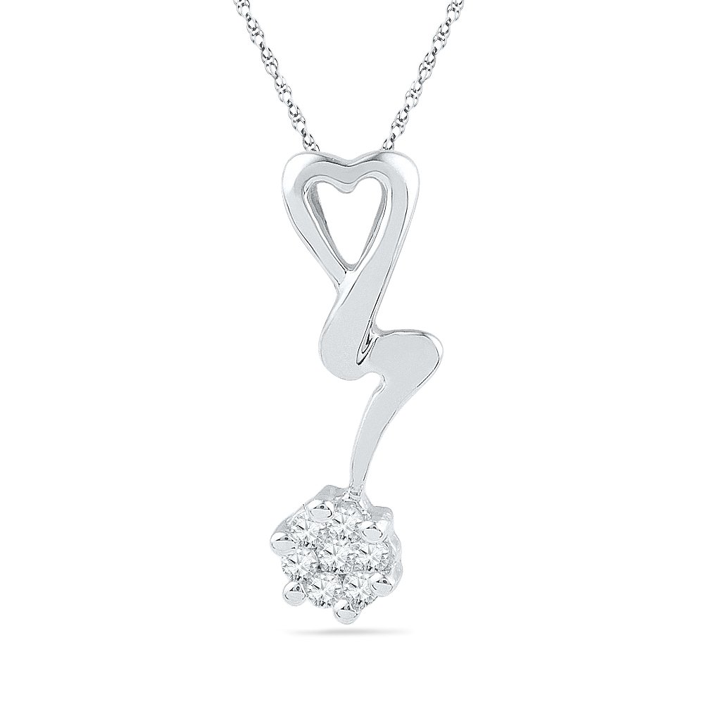 Sri Jagdamba Pearls Dealer Joel Diamond Pendant For Women/Girls