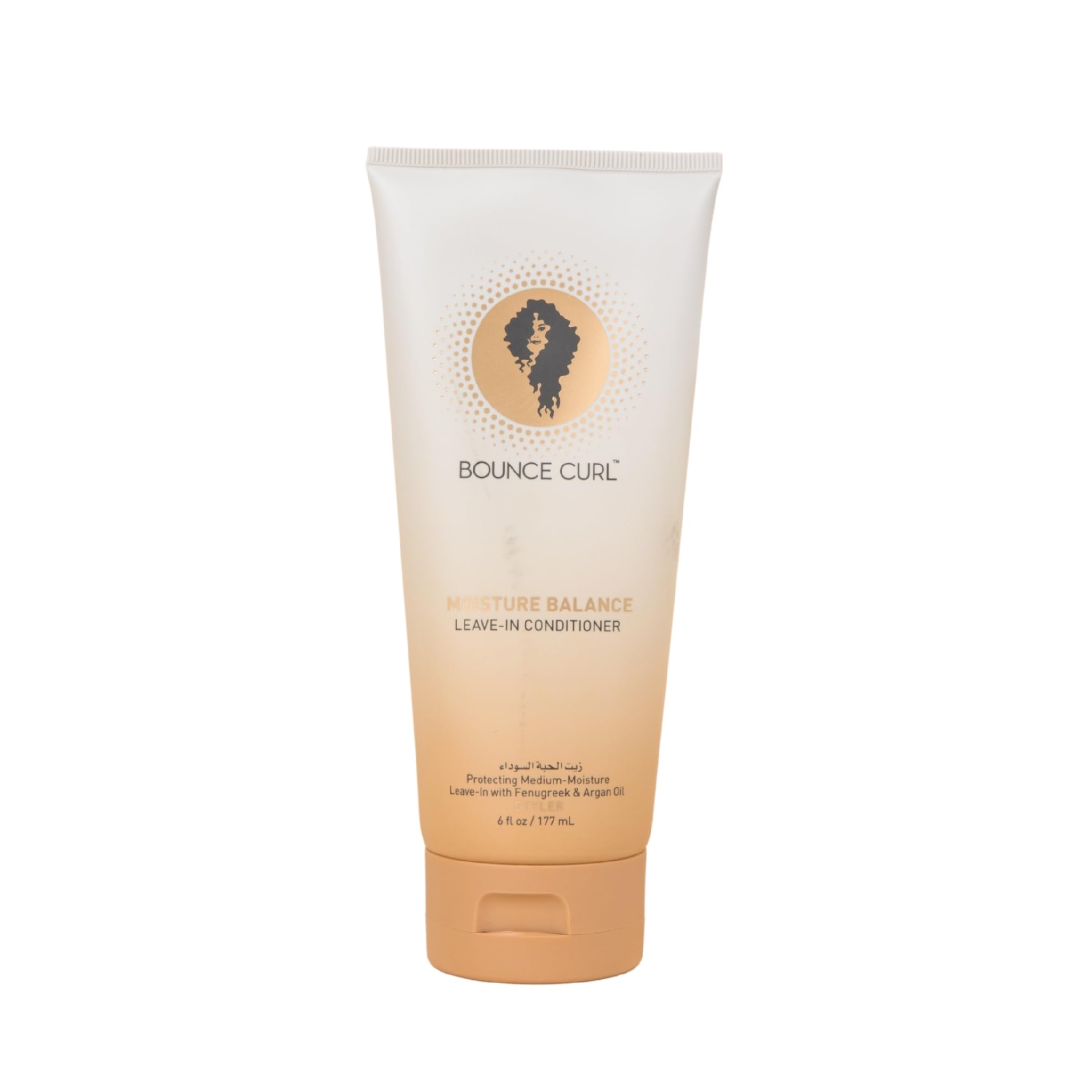 Bounce Curl Moisture Balance Leave-In Conditioner| Primer & Styling Cream | 6oz, 177ml