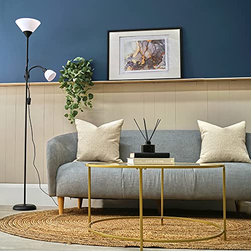 MiniSun | Modern Gloss Black 2 Way Mother/Father and Child Floor Lamp | Floor Lamps & Torchieres, Home Décor & Improvement Essential - Image 6