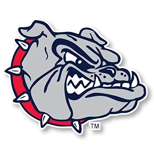 Gonzaga Bulldogs 6 Inch Vinyl Mascot Decal Sticker Officially Licensed Collegiate Product