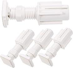 IMIKEYA 4Pcs Código De Instalação Do Obturador Hastes De Cortina Pretas Persianas Verticais Suporte Hastes De Cortina Para Janelas 48 A 84 Suporte Para Persianas Suporte L Suporte De