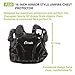 Champion Sports Umpire Chest Protector: 3 Millimeter Molded Plate Armor Style Softball & Baseball Chest Protector - 16