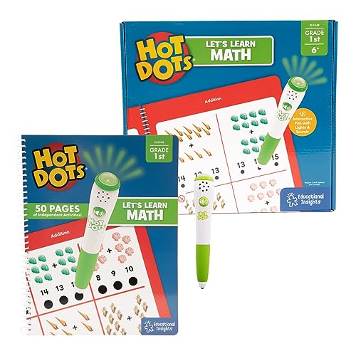 Ejercicios interactivos de matemáticas de primer curso para evitar la frustración con Hot Dots