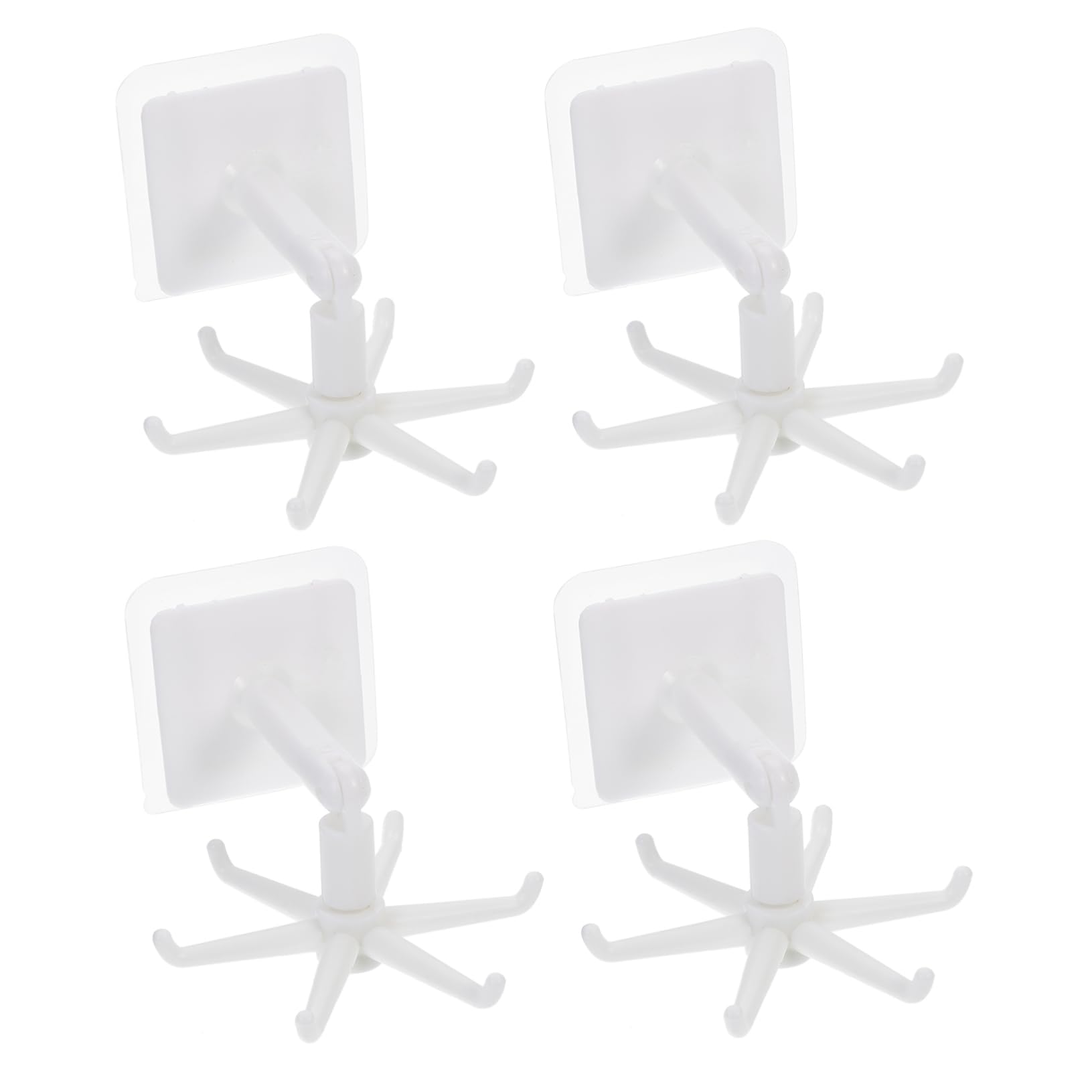 DECHOUS Cookware Holder Rotating Wire Rack Utensil Rack Easy to Install Wall-Mounted Abs Material