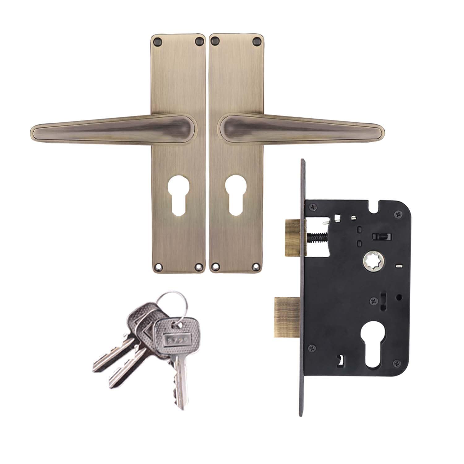 Godrej Mortise Lock I Mortise Door Handle Lock for Main & Internal Door