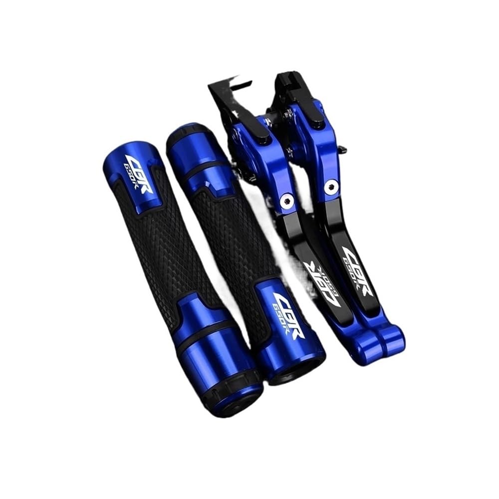 Gfjvcgjru Blue- Motorcycle Brake Clutch Levers For Ho&N&Da Cbr 650R 2023-2026 Motorcycle Accessories Adjustable Levers Brake Clutch Lever Handlegrips