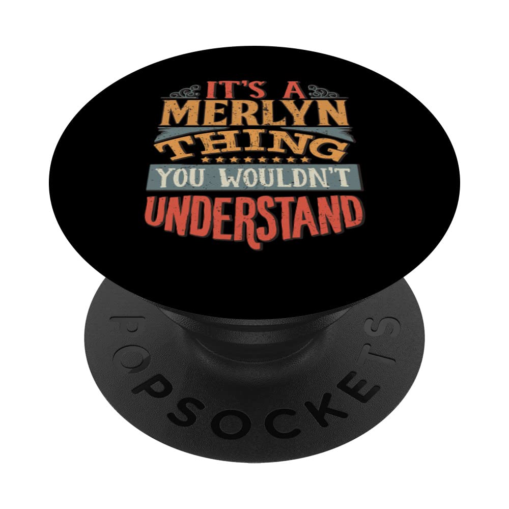 Merlyn Name PopSockets Swappable PopGrip