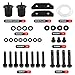 Oversized Spare Tire Tailgate Reinforcement Kit for 18-23 Jeep Wrangler JL 82215356AB 82215356AC Carrier Tire Mounting Bracket Hinge Kit/Enhance Spare Tire Mounting Bracket
