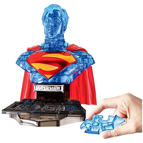 Eaglemoss DC Superman 72 Piece 3D Jigsaw Puzzle | Crystal Color Cover