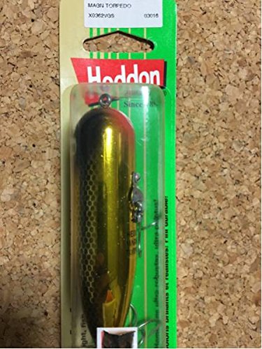 Amazon.co.jp: heddon ヘドン マグナムトーピード VGS メッキ 縦割れ