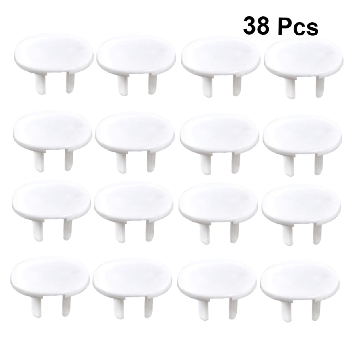 114pcs Boy Girl Safety Outlet Covers Electric Socket Protector for Boys and Girls Easy Installation Non- Material White Prong Covers for Boy Girl Proofing Home Safety