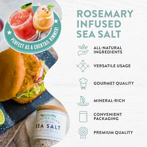 Sal marina con romero Florida Pure 1.8 oz miniatura 3
