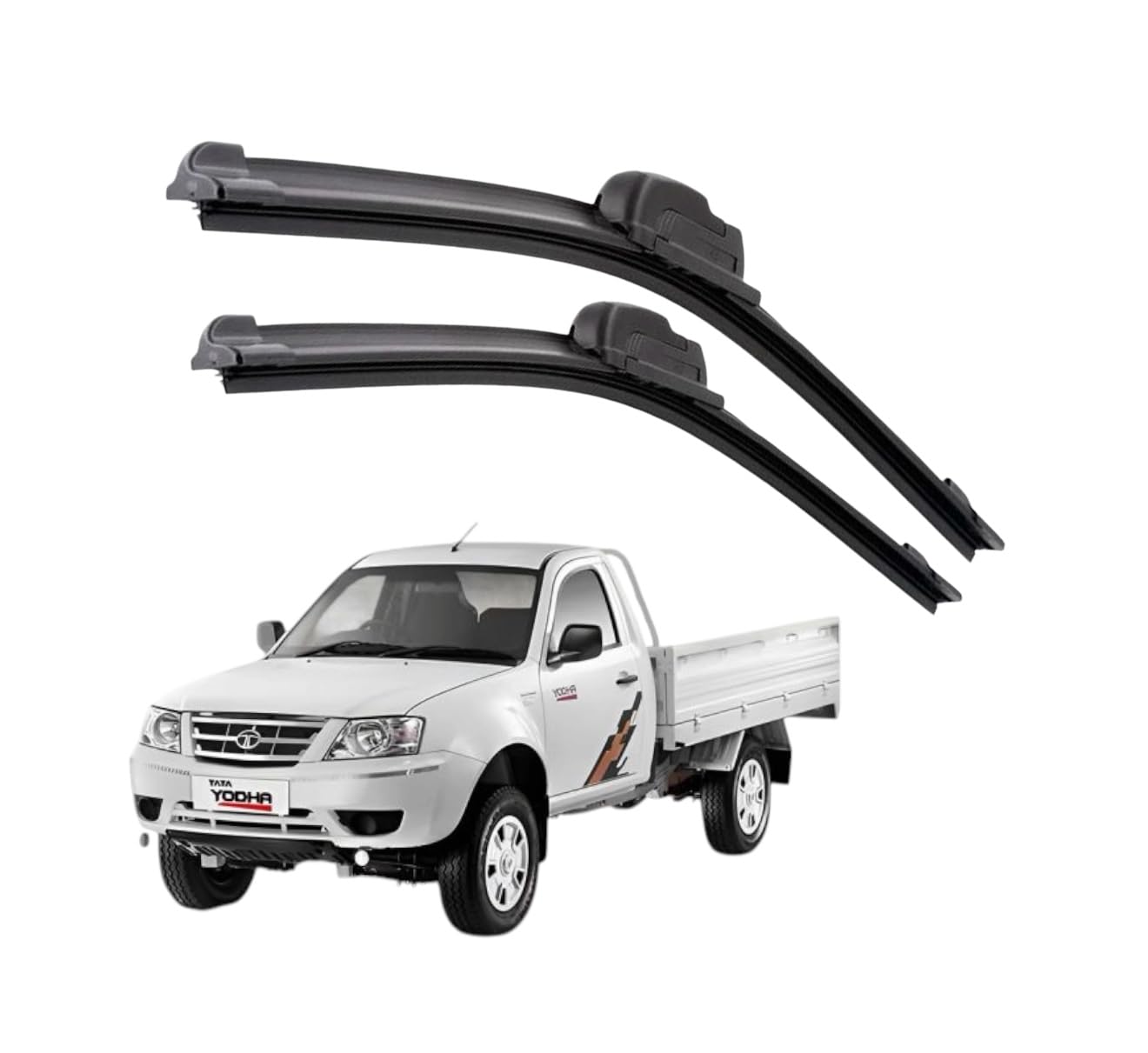 Car Windshield Wiper Blades Suitable With Tata Yodha - Set of 2Pc (D-20, P-20)-picture-11