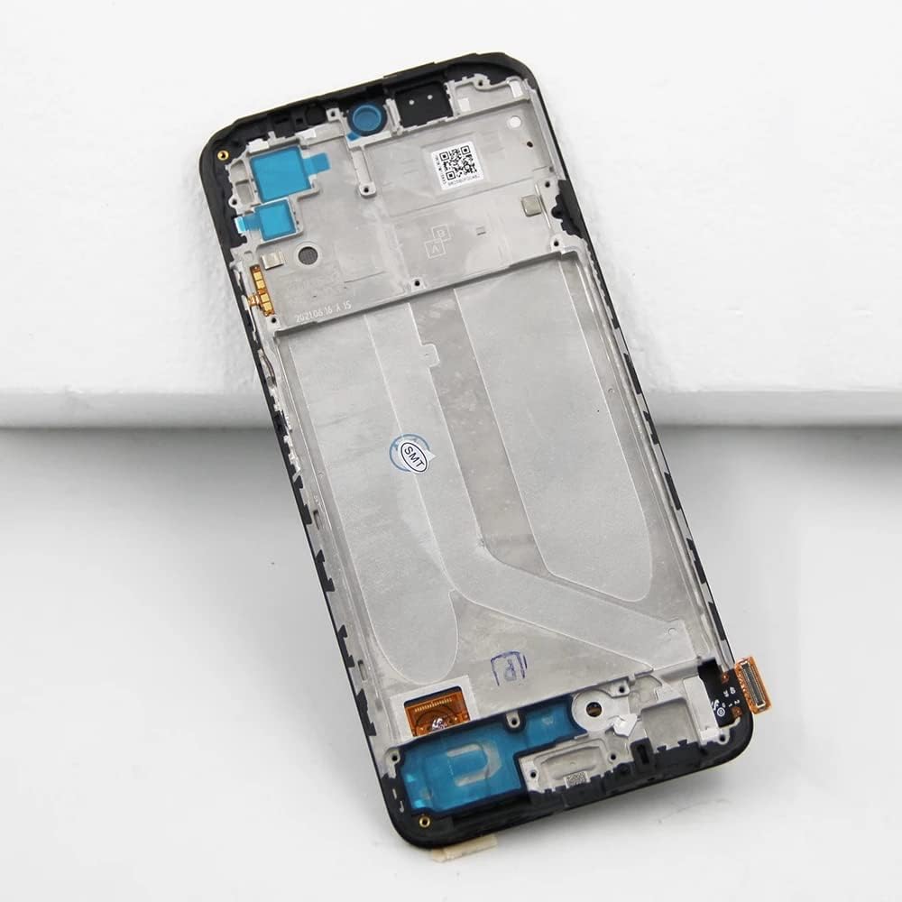 SHOWGOOD 6.43" Super AMOLED Screen for Xiaomi Redmi Note 10 4G M2101K7AI M2101K7 LCD Display Touch Screen Digitizer for Redmi Note 10S (AMOLED Black No Frame)