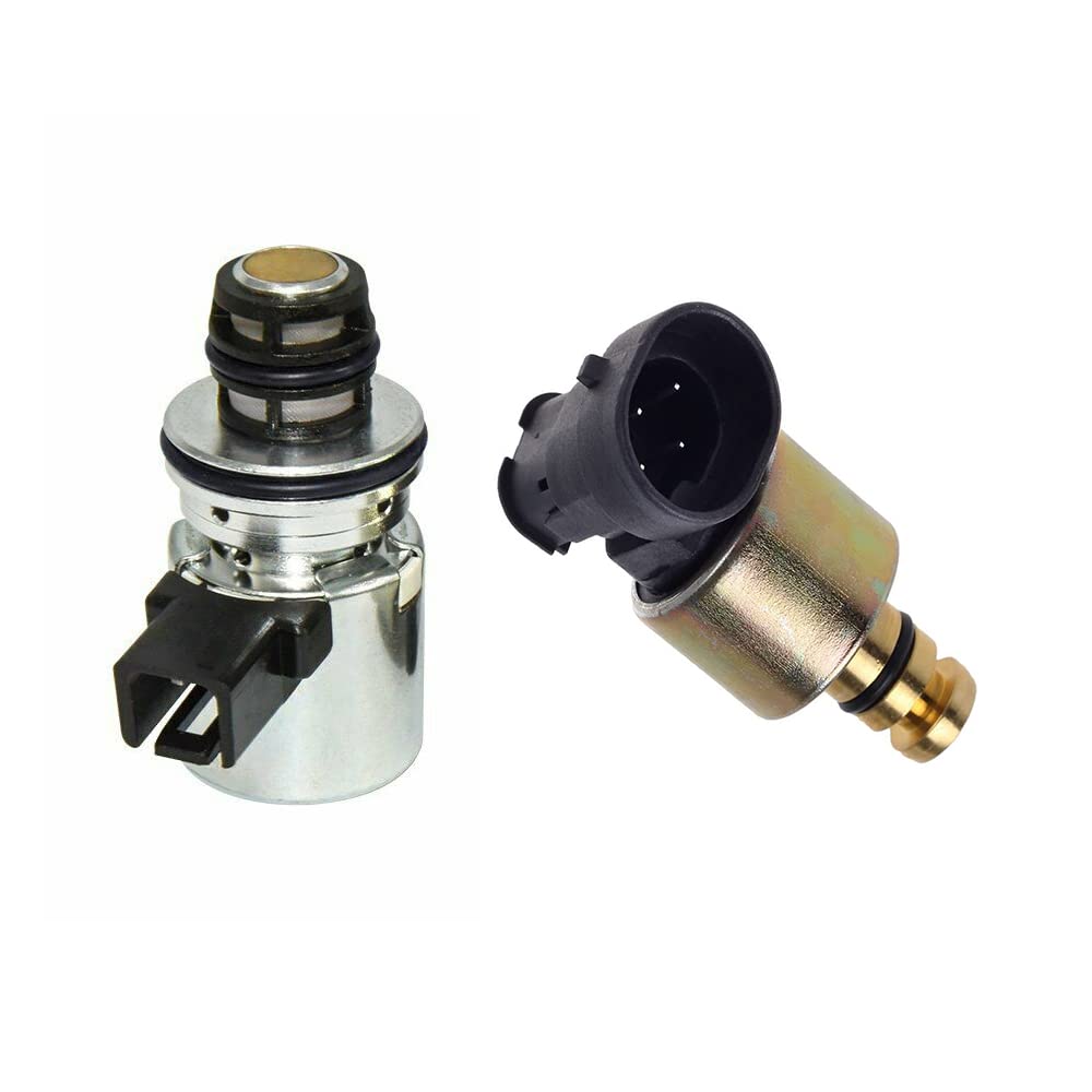 Riloer Sensor de presión de transmisión y kit de solenoide de presión reguladora, 4617210 56041403AA A518 42RE 44RE 46RE 47RE, compatible con Dodge Ram Jeep Grand Cherokee 1993-2003