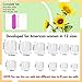 Solid Color Pink Press on Toenails for Women, Glossy Fake Toenail Press ons Short Square Acrylic Press on Toe Nails, Reusable Baby Pink Toenails Glue on Natural Seamless Fit, 24Pcs Glue Toenails