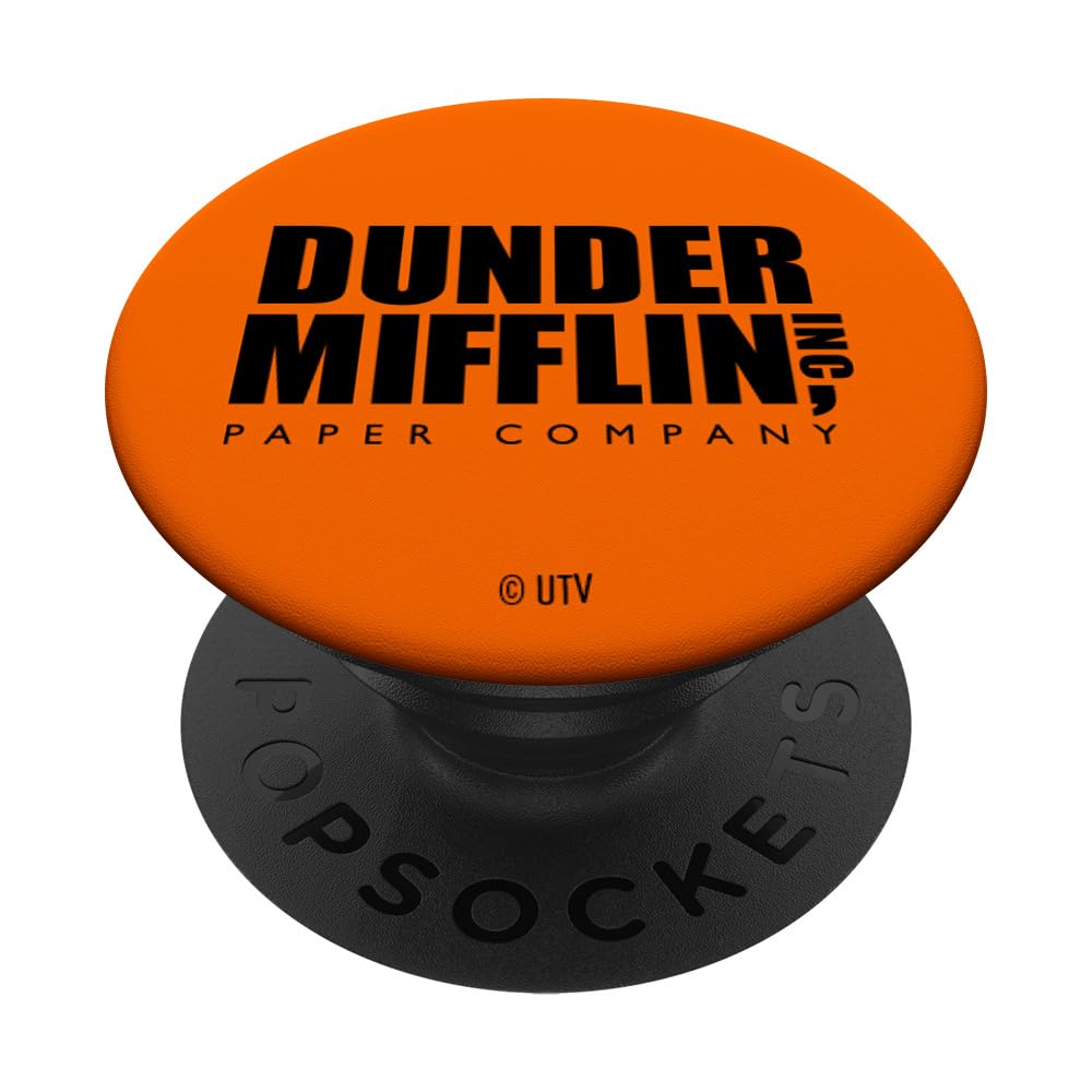 The Office - Logo DM Nero PopSockets PopGrip Intercambiabile