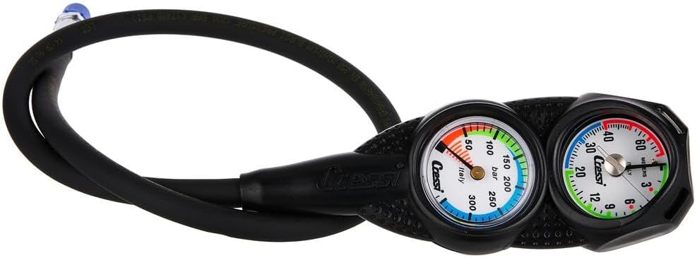 Console 2 Depth+Pressure Gauge M/Bar, One Size