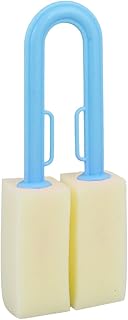 HLDMUXBF Esponja en Forma de U, Botella, Taza, Limpieza, Cocina, Limpiador, Cepillo, Azul, Beige Cepillo