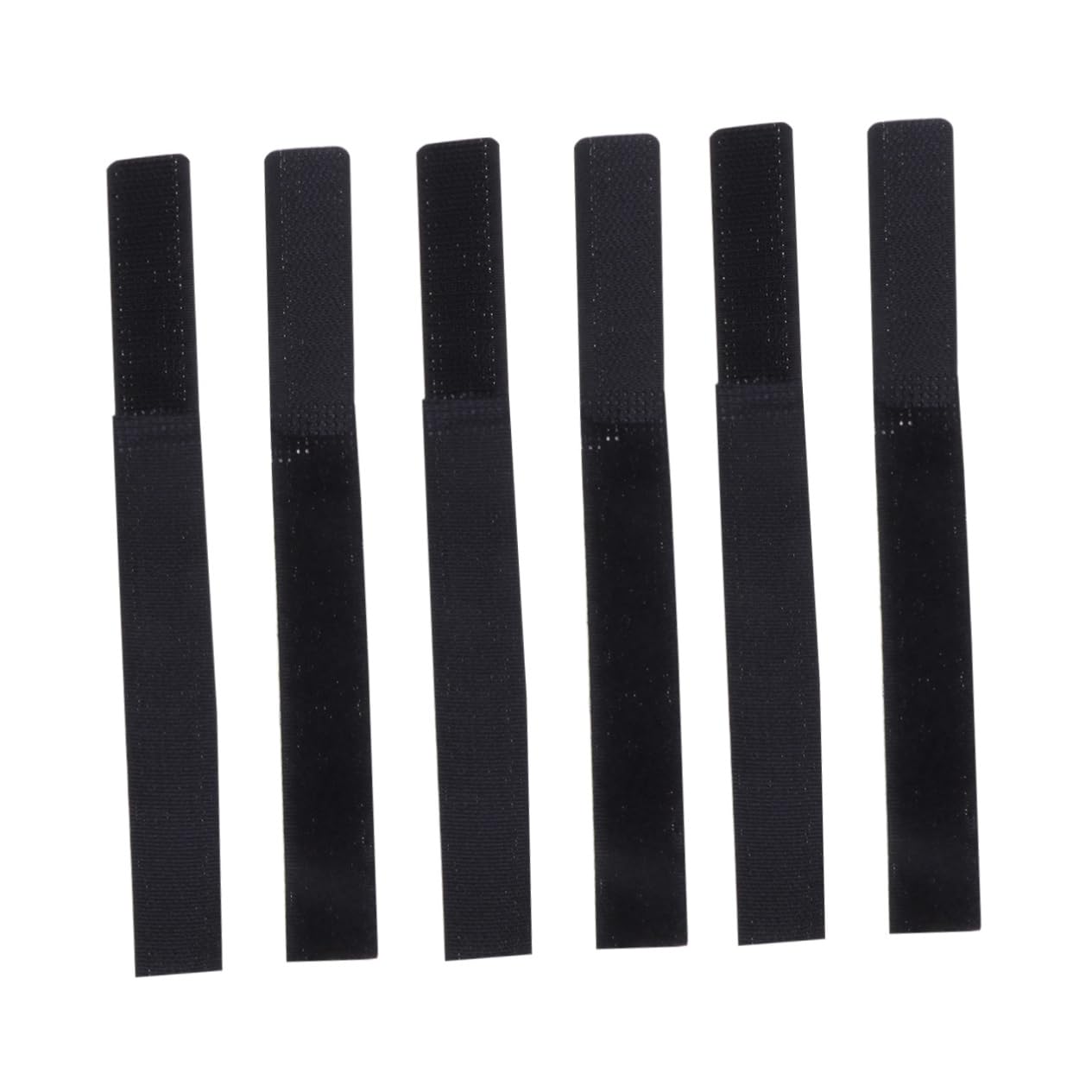 10 Pcs Reusable Hook and Loop Cable Ties Set Adjustable Fastening Straps for Home Office and Electronic Devices