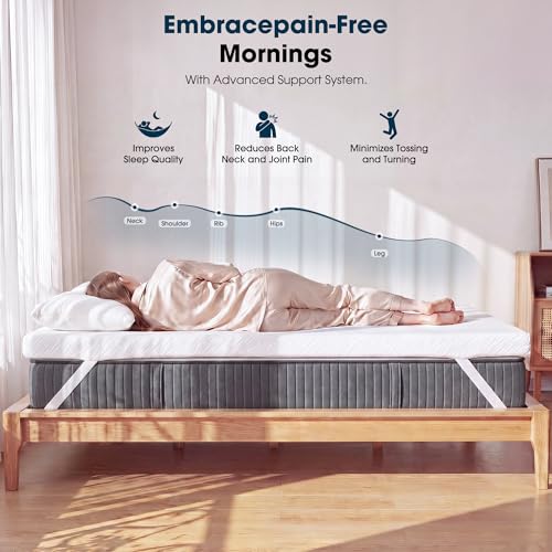 Image of 4 Inch Mattress Topper Cal King Size