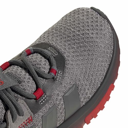 adidas Unisex-Kids Kaptir 4.0, Grey/Grey/Better Scarlet, 11 - image 5