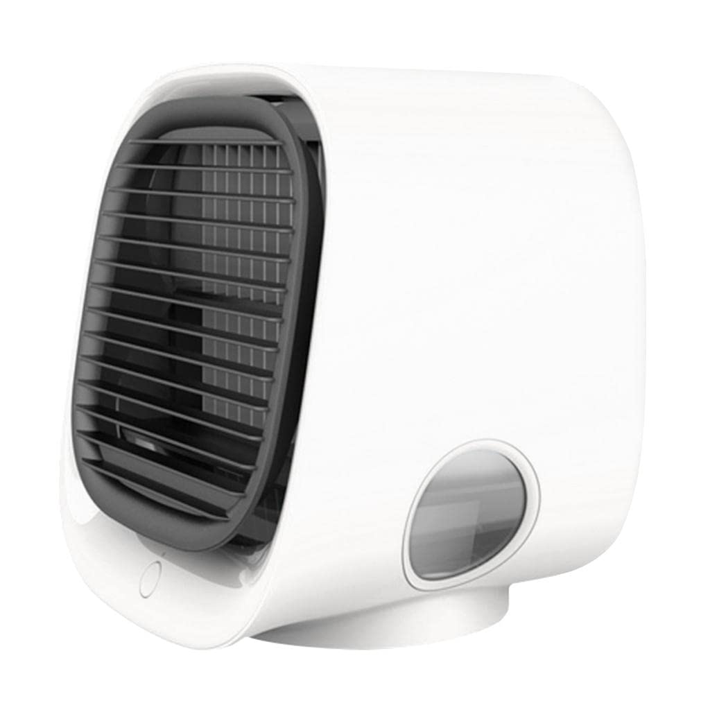 UJEAVETTE® Portable Air Cooler Fan Desktop Cooling Air Conditioner Humidifier White-image-35