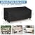 Iptienda Patio Sofa Cover for Outdoor Furniture, 80inch Outdoor Couch Cover Waterproof and Heavy Duty for Large 3-Seater Loveseat,Couch,Glider and Bench-80"L x 38"W x 35"H