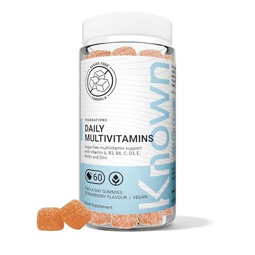 Known Multivitamines Quotidiennes Sans Sucre Gummies – Saveur Fraise –