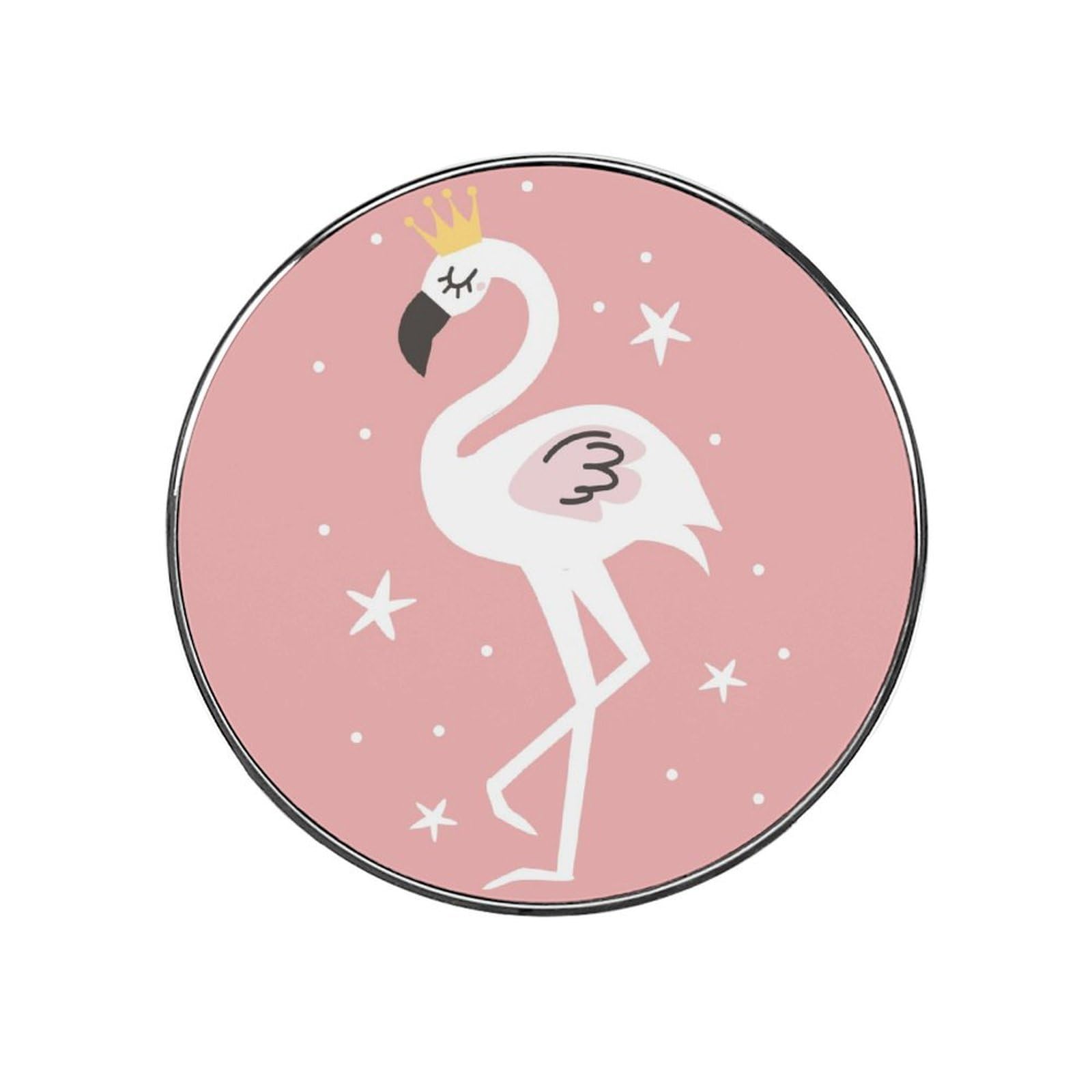 White Flamingo Refrigerator Magnet Decorative Locker Magnet For Kitchen And Office Home Décor