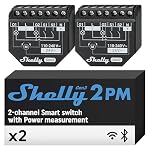 Shelly – Shelly 2PM Gen3 - WLAN Smart Relais Schalter, Rolladenschalt