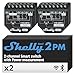 Produktbild Shelly 2PM Gen3 - WLAN Smart Relais Schalter, Rolladenschalter, Stromzähler, 2 Kanäle, 16A, Lichtschalter, Smart Home, Zeitschaltuhr, Alexa & Google Home, Kein Hub Erforderlich (2 Stück)