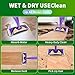 Reusable Microfiber Mop Pads Compatible with Swiffer Wet Jet Mops, Wet Jet Pads Refills for Swiffer Mop, 3 Pack Washable Mop Refill Pads for Floor Cleaning for Any Floor Types, Wet Dry Use