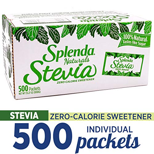SPLENDA Turals Stevia Sweetener Packets, 500 Ct - Zero Calorie. 100% natural, nada artificial, mejor sabor Stevia, sin sabor amargo. El sabor del azúcar sin las calorías. - Imagen 3